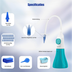 HAIDU Detergente per orecchie essenziale