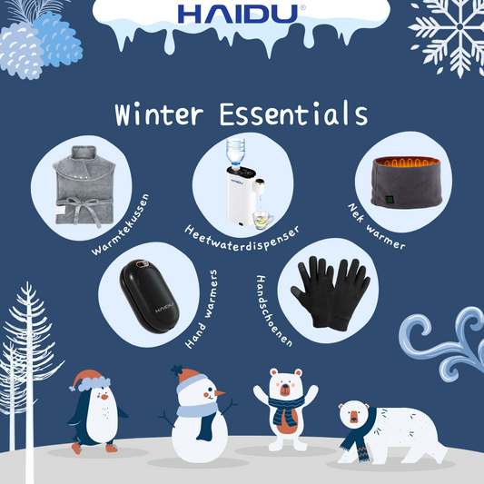 Blijf knus en warm met HAIDU's winter essentials