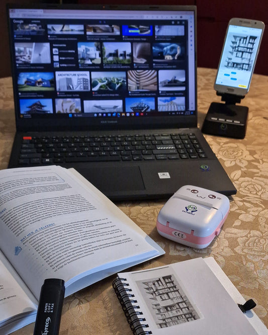 6 Manieren om een mini printer te gebruiken: Van creatieve uitingen tot gezonde levensstijl hulpmiddelen